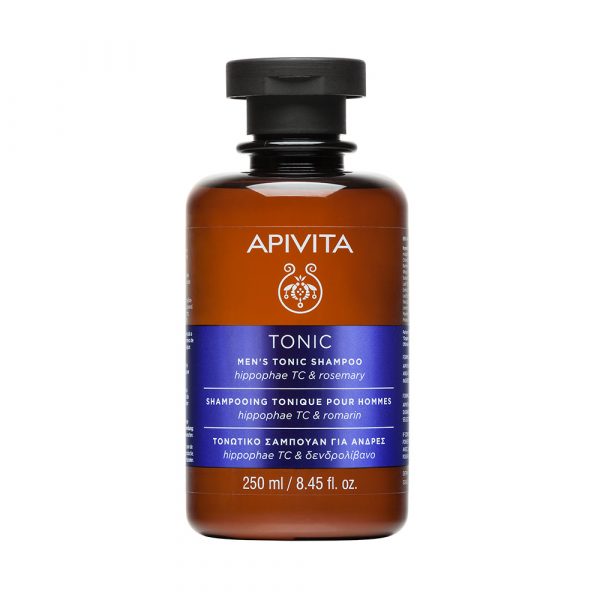 Apivita CHAMPÚ TONIFICANTE HOMBRE PARA CAÍDA CABELLO con espino amarillo y romero