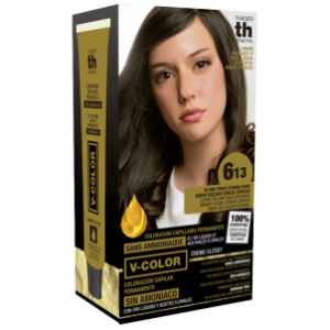 Th Pharma Kit Tinte en casa V-Color Nº 6.13 Rubio Oscuro Ceniza Dorado